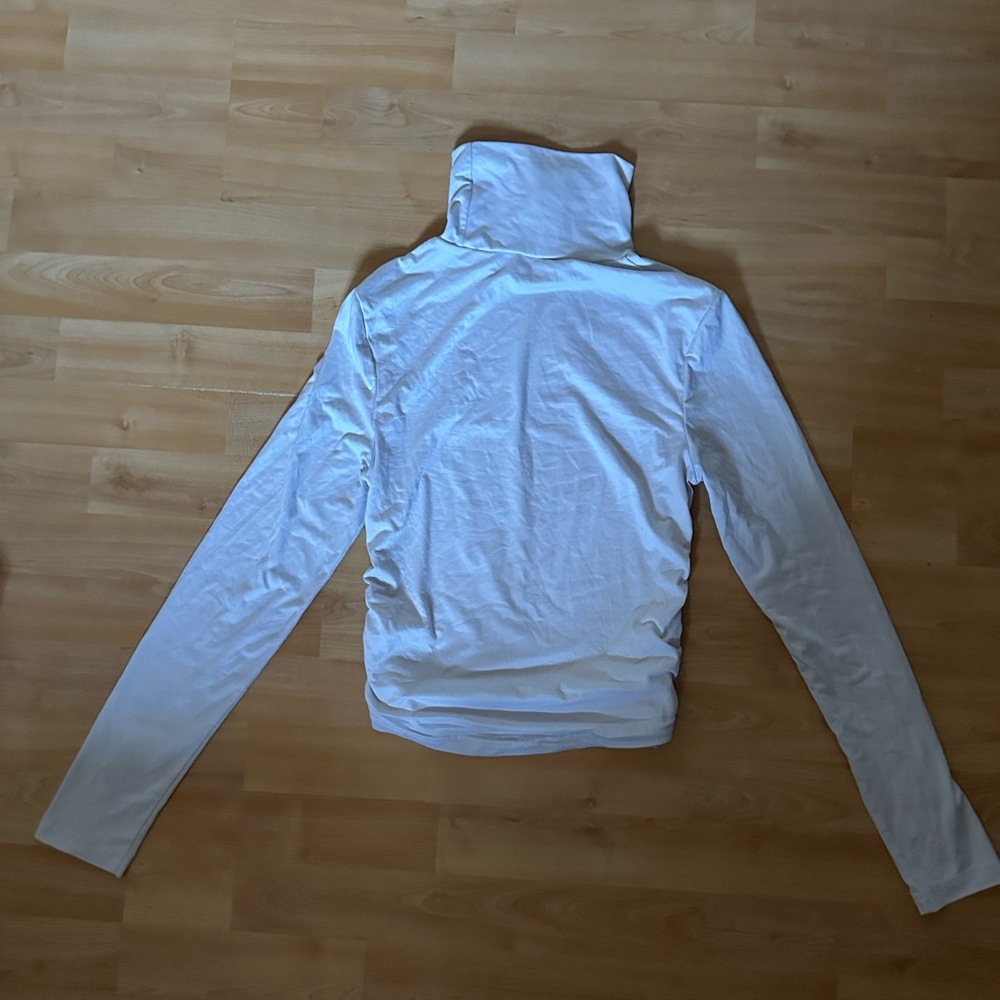 White large SHEIN turtleneck